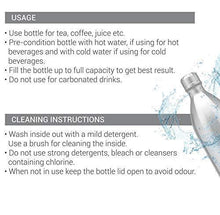 Load image into Gallery viewer, Milton Duo DLX 1000 Thermosteel 24 Hours Hot and Cold Water Bottle, 1 Litre, White - Home Decor Lo