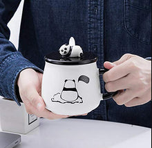 Load image into Gallery viewer, BonZeal 3D Ceramic Shy Fatty Panda Mug Cup Tea Coffee Mug 1 Piece 300ml - Home Decor Lo