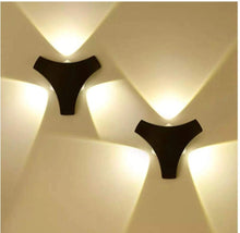 Load image into Gallery viewer, SparC Lights LED 12W Trio Wall HIGH Lighter 3 Side of Wall Lights - Home Decor Lo