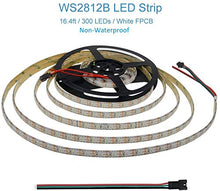 Load image into Gallery viewer, Protium Dream Color Pixel Light Strip, Double PCB, WS2812B, Each LED have built in IC, 5V, IP30 No Waterproof, 60 LED/m (5-Meter) - Home Decor Lo
