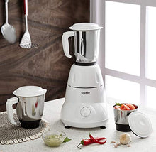 Load image into Gallery viewer, Amazon Brand - Solimo 500W Mixer Grinder (ISI certified) with 3 Jars - Home Decor Lo
