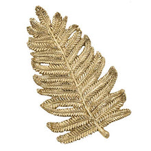 Load image into Gallery viewer, Chumbak Sara Ali Khan's Choice Lavish Leaf Gold Platter - Home Decor Lo