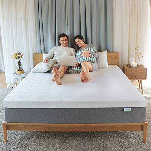 California King Mattress, Novilla 10 Inch Gel Memory Foam Mattress