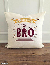 Load image into Gallery viewer, Aldivo Gift For Sister And Brother 12" X 12" Cushion Cover With Filler ,Printed Coffee Mug ,Greeting Card & Printed Key Ring - Combo - Home Decor Lo