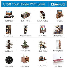 Load image into Gallery viewer, BLUEWUD Phelix Engineered Wood Wall Decor Book Shelf/Wall Display Rack (3 Shelves) - Home Decor Lo