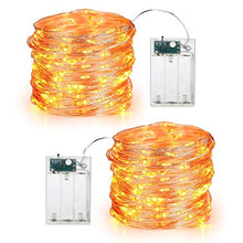 Load image into Gallery viewer, Citra 30 Led 3 Meter Battery Operated Sliver String Light Fairy Lights for Diwali/Festival/Wedding/Gifting/Xmas/New Year - Warm White (Pack of 2) - Home Decor Lo