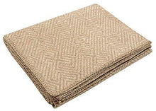 Load image into Gallery viewer, Saral Home Soft Reversible Decorative Synthetic Chenille Sofa Covers/Throw (Beige, 140x210cm) - Home Decor Lo