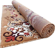 Load image into Gallery viewer, Sweet Homes Acrylic Hand Carved Machine Made Carpet, 5x7 ft (Gold) - Home Decor Lo