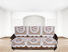 Load image into Gallery viewer, Home Sajawat 3 Seater Sofa Cover Set - Premium Quality Net Fabric Sofa Cover - Home Decor Lo