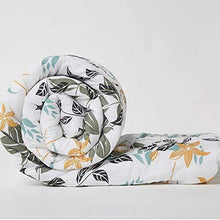 Load image into Gallery viewer, Wakefit Siliconised Microfibre Cotton Printed Reversible Comforter, Double (Leafy, 220GSM) - Home Decor Lo