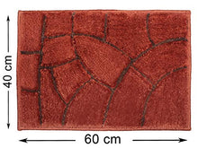 Load image into Gallery viewer, SSHOMEZ Super Soft Microfiber Cotton Anti-Slip Bath Mat 40x60 cm – Pack of 1, Bronze - Home Decor Lo