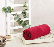 Load image into Gallery viewer, Amazon Brand - Solimo 100% Cotton Bath Towel, 500 GSM (Spanish Red) - Home Decor Lo