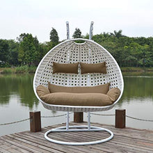 Load image into Gallery viewer, Double Swing Basket Chair with Curve Stand for Kid's and Adult - Home Decor Lo