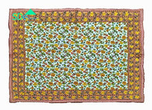 Load image into Gallery viewer, SD Enterprises Rajasthani Light Weight Single Bed Soft Jaipuri AC Quilt/Razai Designer Beige mughal Floral Cotton Quilts Blankets for Home (Size 55X85 inch) - Home Decor Lo