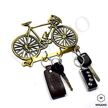 Load image into Gallery viewer, WIGANO Brass Made Cycle Key Holder Key Stand for Home & Office - Home Decor Lo