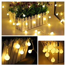 Load image into Gallery viewer, Ascension 20 Bulb String Rice Fairy Lights for Home and Outdoor Ball Shaped Water Resistant (3 m, Warm White)