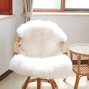 Partystuff Modern Shaggy Rug (White, Polyester, 2 X 3) - Home Decor Lo