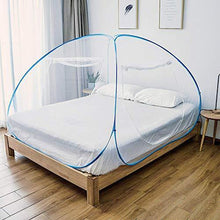 Load image into Gallery viewer, Adofo Foldable Mosquito Net Double Bed + King Size + Queen Size - for Baby, Kids Adult Protection (White Net) - Home Decor Lo