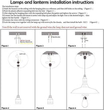 Load image into Gallery viewer, SL Light Decorative Pendant Ceiling Light (Black) - Set of 3 - Home Decor Lo