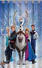 Load image into Gallery viewer, Amazin Homes Polyester Frozen Kids Cartoon 3D Digital Print Curtain (Multicolour, 4 x 7 ft) - Home Decor Lo