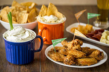 Load image into Gallery viewer, CorningWare French White Pop-Ins Mug with Vented Plastic Cover, 20-Ounce, Blueberry - Home Decor Lo