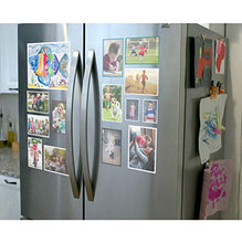 Load image into Gallery viewer, Magtech Magnetic Photo Pocket Frame, White, Holds 4 x 6 inches Photos, 10 Pack - Home Decor Lo