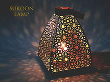 Load image into Gallery viewer, MORii - Festive Moroccan Lantern | Antique Gold Finish | Best Diwali Gift (Gold, Large) - Home Decor Lo