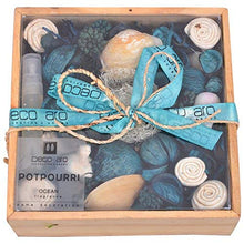 Load image into Gallery viewer, Deco aro Natural Dried Flowers Leaves Seeds Wooden Flakes Natural Potpourri, Ocean Fragrance - 250g - Home Decor Lo