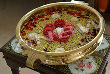 Load image into Gallery viewer, AN Handicrafts Brass Decorative Uruli (12 x 12 inch, Yellow) - Home Decor Lo