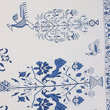 Load image into Gallery viewer, Bhagwatiudyog King Size Block Print Cotton Double Bedsheet with Pillow Cover (Blue) - Home Decor Lo