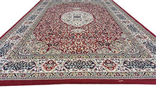 Load image into Gallery viewer, Tauhid Carpet - The Art Of Weaving With Device Of Tc Persian Carpet (Maroon, Wool And Wool Blend, 3 X 5 Feet) - Home Decor Lo