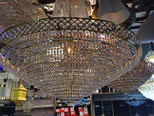 Load image into Gallery viewer, Grand Size Golden Crystal Designer Chandeliers (Fancy and Attractive) Lights for Your Home and Office Decor - Home Decor Lo