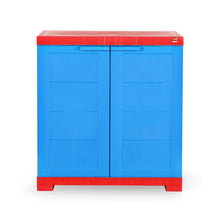 Load image into Gallery viewer, Cello Novelty Compact Cupboard - Red and Blue - Home Decor Lo