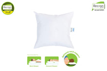Load image into Gallery viewer, Recron Certified Dream Microfibre Cushion, 2 Piece (16"x16", White) - Home Decor Lo