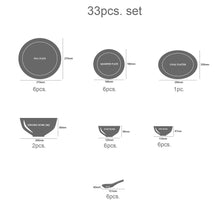Load image into Gallery viewer, Cello Imperial Vinea Opalware Dinner Set, 33 Pieces, White - Home Decor Lo