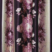 Load image into Gallery viewer, Amazon Brand - Solimo Melodeon Polyester Curtain, Door, 7 x 4 Feet (213 x 123 cm), Violet, Pack of 2 - Home Decor Lo