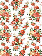 Load image into Gallery viewer, Turu Floral 5 Piece Cotton Comforter Set - White & Red - Home Decor Lo