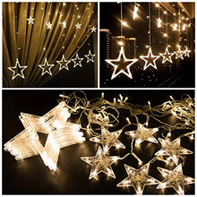 Load image into Gallery viewer, Vaku® Star String Lights for Bedroom with 8 Lighting Modes, Waterproof Fairy Lights for Bedroom, Wedding, Party, Christmas Decorations Lights - Home Decor Lo