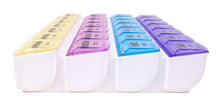 Load image into Gallery viewer, Bulfyss Food Grade Plastic Medicine Organizer Box(2.8x2.8x1.5cm, Multicolour) - Home Decor Lo
