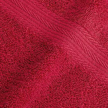 Load image into Gallery viewer, Amazon Brand - Solimo 100% Cotton Bath Towel, 500 GSM (Spanish Red) - Home Decor Lo