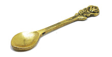 Load image into Gallery viewer, Articia Metal Swan Dessert Spoon Holder Duck Shaped Stand Decorative Dinning Table Item Showpiece (8X5X17 cm, Gold) - Home Decor Lo