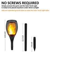 Load image into Gallery viewer, Voroly Solar Garden Light Scene Torch Mashaal Light: Pack Of 1 - Home Decor Lo