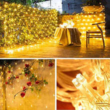 Load image into Gallery viewer, CITRA 300 LED Net Mesh Fairy String Light Still Effect Lighting 10x10 Foot for Diwali Decorationm Backdrop Garden Tree Waterproof - Warm White - Home Decor Lo