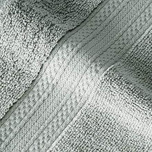 Load image into Gallery viewer, Amazon Brand - Solimo 100% Cotton 4 Piece Hand Towel Set, 575 GSM (Drizzle Grey and Navy Blue) - Home Decor Lo