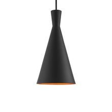 Load image into Gallery viewer, Black Finish Metal Shade Hanging Pendant Ceiling Lamp - Home Decor Lo