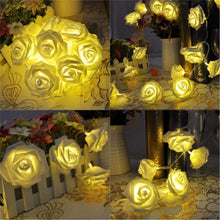Load image into Gallery viewer, Citra 30 Led String Strip Light Rose Flower Shape Diwali Light for Decoration 30Led- Warm White - Home Decor Lo