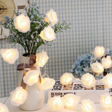 Load image into Gallery viewer, Citra 30 Led String Strip Light Rose Flower Shape Diwali Light for Decoration 30Led- Warm White - Home Decor Lo