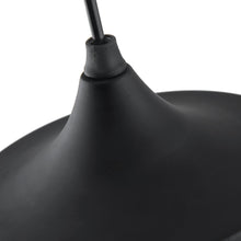 Load image into Gallery viewer, Homesake Matt Black Crystal Hanging Goblet Light, Ceiling Light, Nordic E27 Pendant - Home Decor Lo