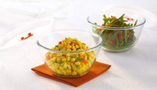Load image into Gallery viewer, Borosil Glass Mixing Bowl with Lid Set, 500ml, Set of 2 - Home Decor Lo