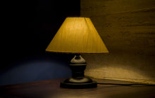 Load image into Gallery viewer, Tu Casa Conical Shade Table Lamp (Khadi) - Home Decor Lo